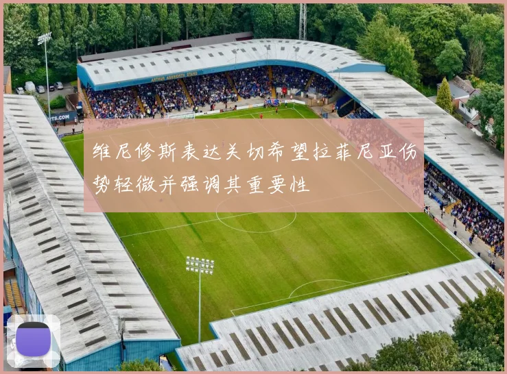 维尼修斯表达关切希望拉菲尼亚伤势轻微并强调其重要性